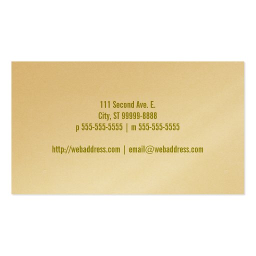 Balloon Button Business Card Templates (back side)