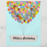 Balloon Celebration Full Color Flyer