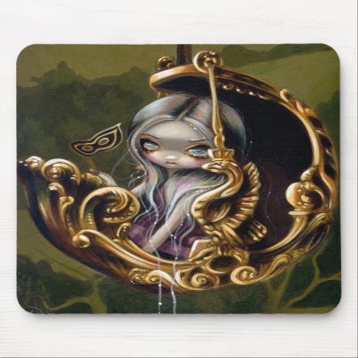 "Balloon Chariot" Mousepad by strangeling
