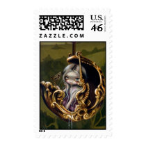 "Balloon Chariot" Stamp