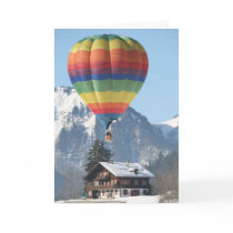 Balloon Christmas Card