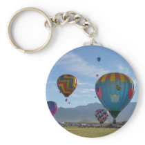 Balloon cluster keychain
