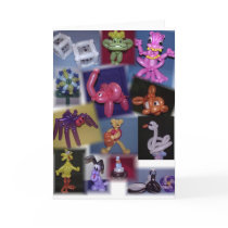 Balloon Collage Card