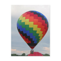 Balloon! Colorful zigzag! postcards by bluebirdcanflyphotos Balloon! Colorful zigzag! postcards