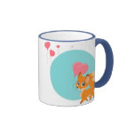 Balloon Day Fox Shirt Mugs