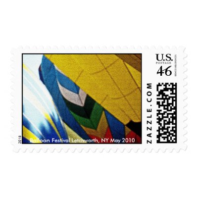 Balloon Festival Letchworth, NY May 2010 Postage Stamps by VerDow