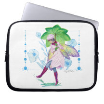 Balloon Flower Fairy Laptop Sleeve