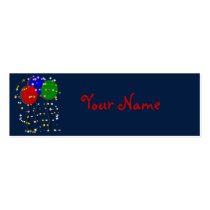 Balloon Gift Enclosure Cards business cards by RedRider08 Balloon Gift Enclosure Cards business cards