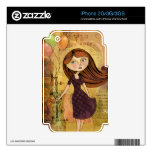Balloon Girl Digital Collage iPhone 2G/3G Skin skins