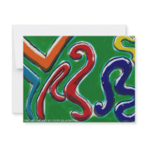 balloon graffiti invitations