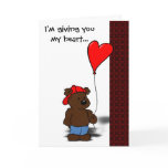 'Balloon Heart' Greeting Card