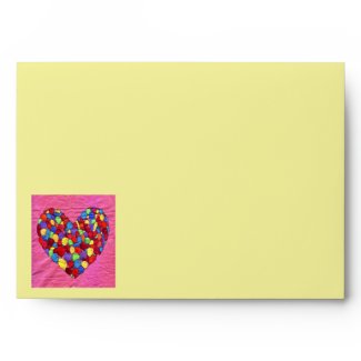 Balloon Heart envelope