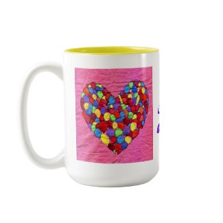 Balloon Heart mug