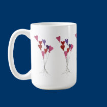 Balloon Heart Mugs & Drinkware