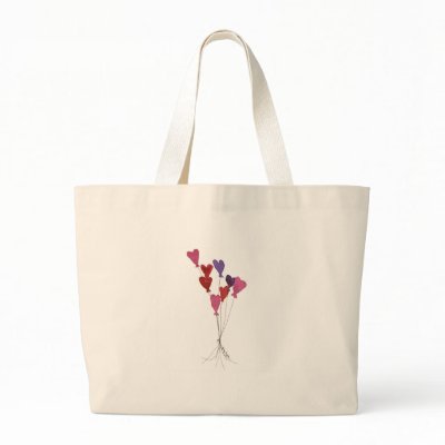 Balloon Hearts Bag by ginyhogan