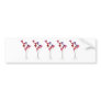 Balloon Hearts Bumper Sticker