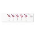Balloon Hearts Bumper Sticker bumper stickers by ginyhogan Balloon Hearts Bumper Sticker bumper stickers