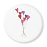 Balloon Hearts Magnet