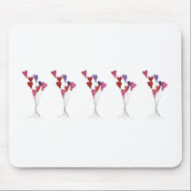 Balloon Hearts Mousepad mousepads