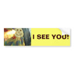 Balloon, Heated Smile! Bumper Sticker