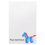 Balloon horse stationery