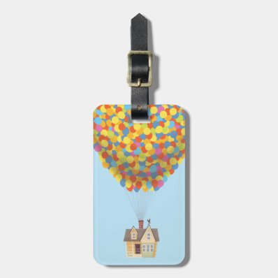 Balloon House from the Disney Pixar UP Movie Bag Tag