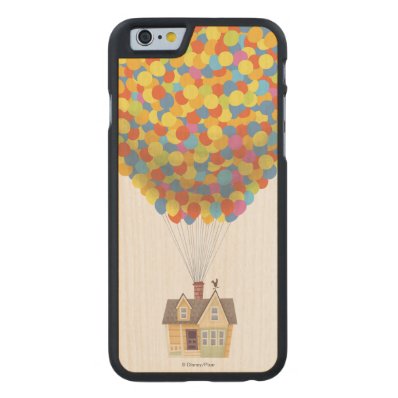 Balloon House from the Disney Pixar UP Movie Carved® Maple iPhone 6 Slim Case