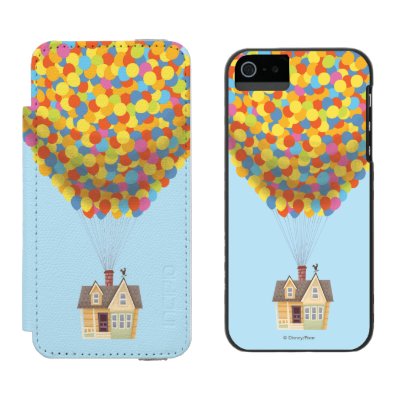 Balloon House from the Disney Pixar UP Movie iPhone SE/5/5S Wallet Case