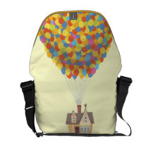 Balloon House from the Disney Pixar UP Movie Courier Bag at  Zazzle