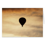 Balloon In Sky Greeting Card
