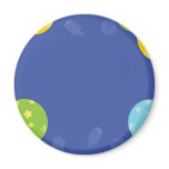Balloon items fridge magnet