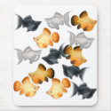 Balloon Mollies Tropical Fish Mousepad
