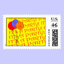 Balloon Party Stamps stamps
