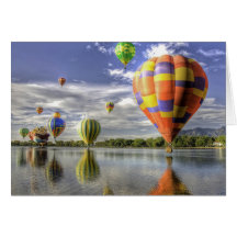 Balloon race reflections cards