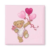 Balloon Teddy magnets by Spice Balloon Teddy magnets
