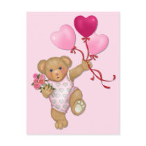 Balloon Teddy postcards by Spice Balloon Teddy postcards