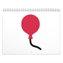 Balloon Wall Calendar