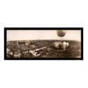 Ballooning Chicago, IL Photo 1908 posters