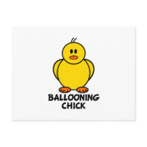 Ballooning Chick Post Cards