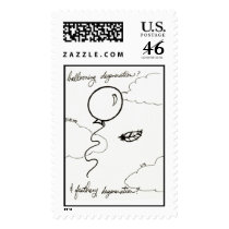 Ballooning & Feathery Degeneration postage by bio_muse Ballooning & Feathery Degeneration postage