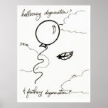 Ballooning & Feathery Degeneration print
