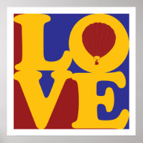 Ballooning Love Print