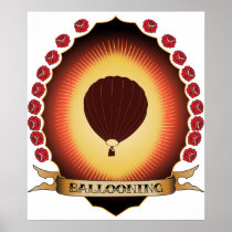 Ballooning Mandorla Print