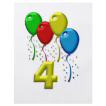 balloons 04 years full color flyer