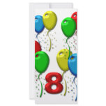 balloons 08 years rack cards