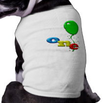 balloons 1 year old pet clothing by fotowino balloons 1 year old pet clothing