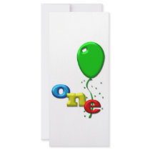 balloons 1 year old rack cards by fotowino balloons 1 year old rack cards