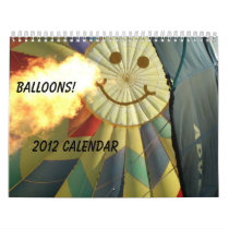 Balloons!  2012 Calendar