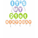 Balloons 21st Birthday t-shirts by birthdayTshirts Balloons 21st Birthday t-shirts