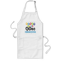 Balloons 80th Birthday aprons